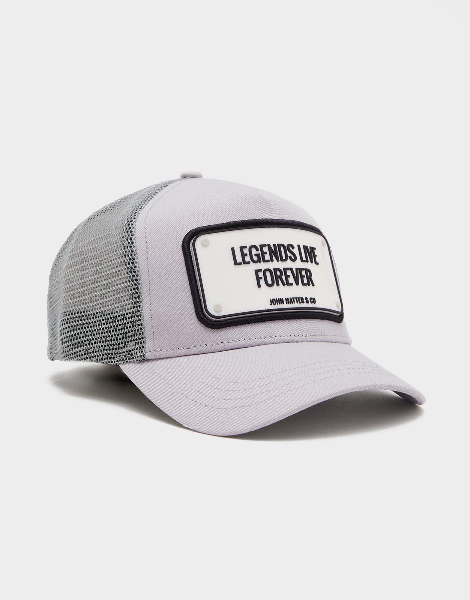 John Hatter & Co Casquette Trucker Legends Live Forever