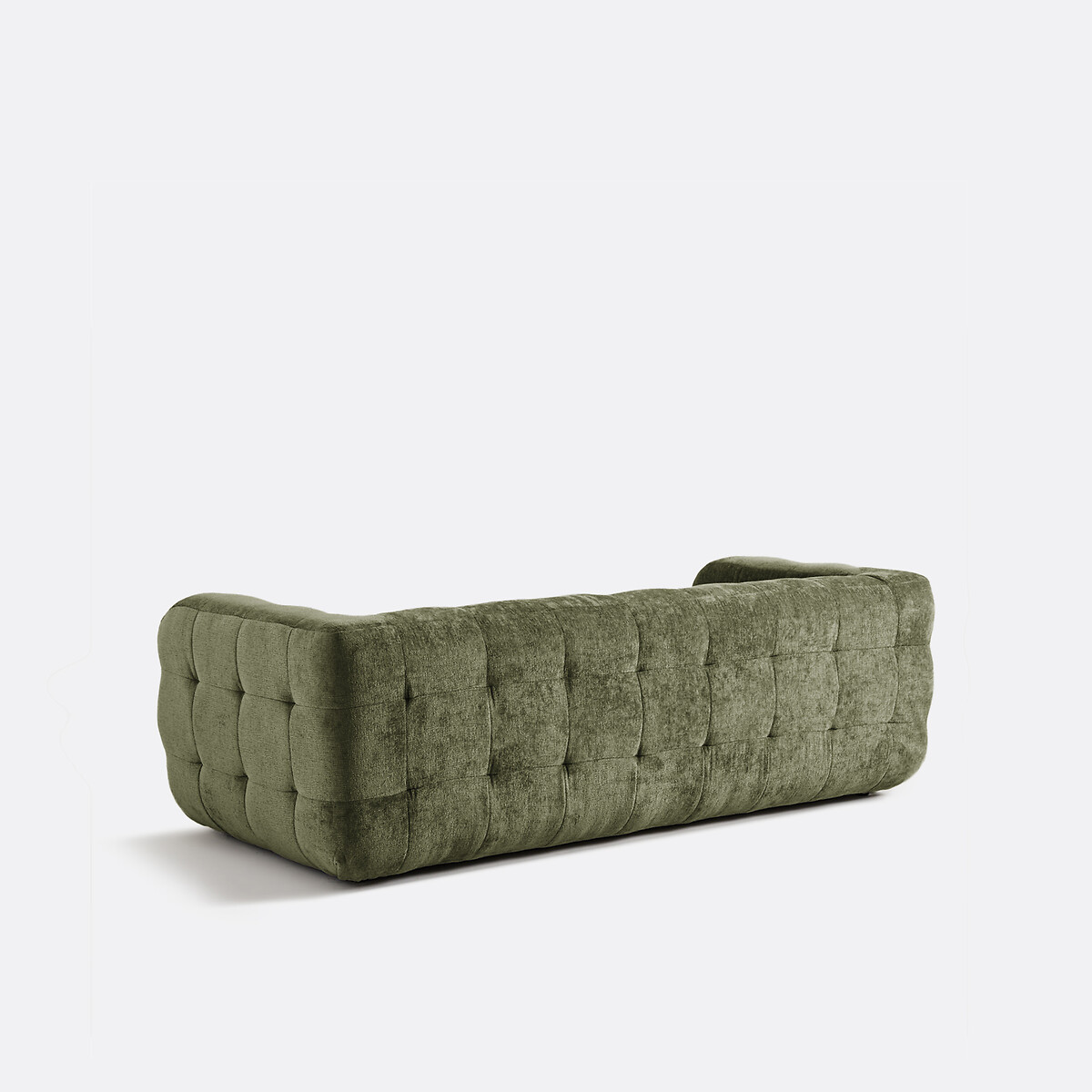 LA REDOUTE INTERIEURS<br>Sofá de 3 lugares, veludo grosso, Pieta