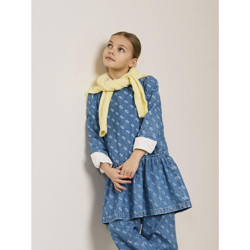 Køb Name It Medium Blue Denim Runa Denim Kjole