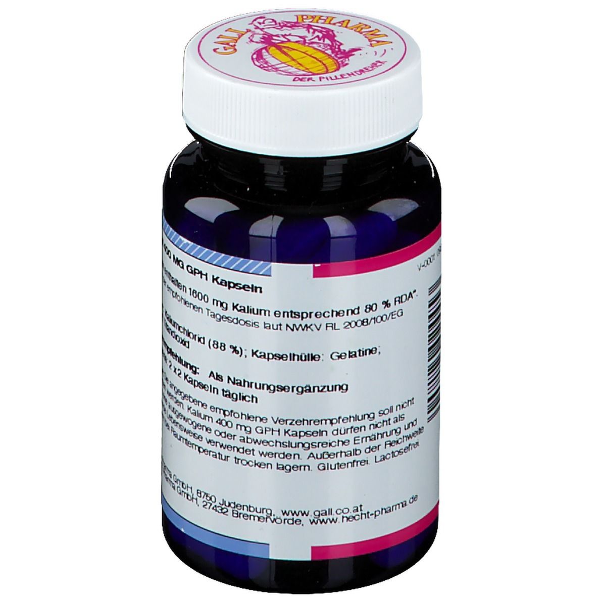 GALL PHARMA Kalium 400 mg GPH Kapseln