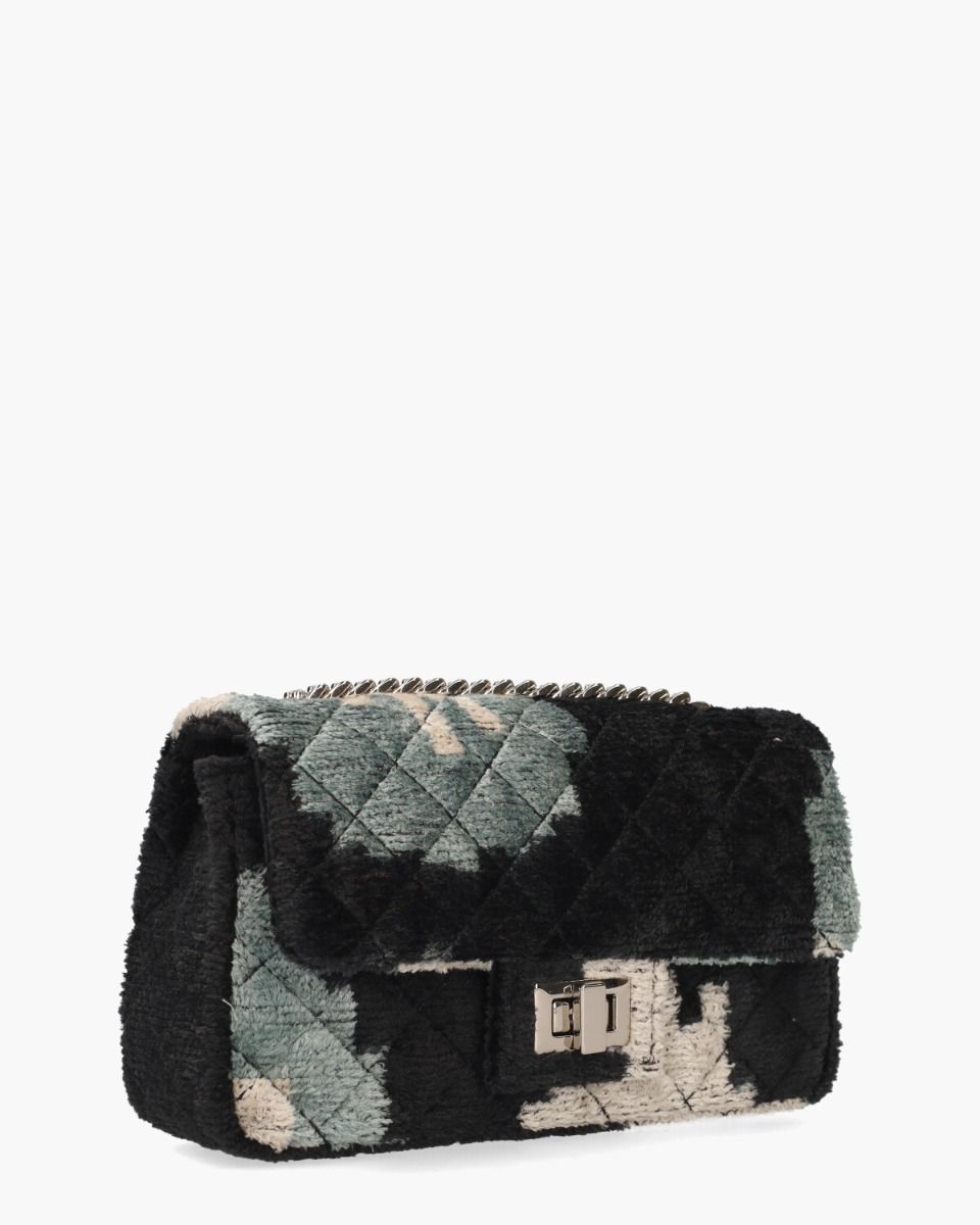 Rough Studios Mini Velvet Bandita Bag 040 Zwart/Multicolor Tas