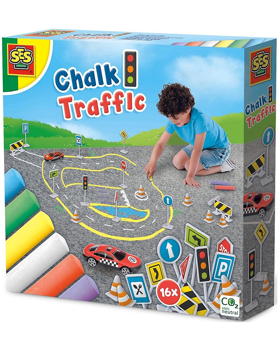 Straßenmalkreide-Set TRAFFIC 24-teilig