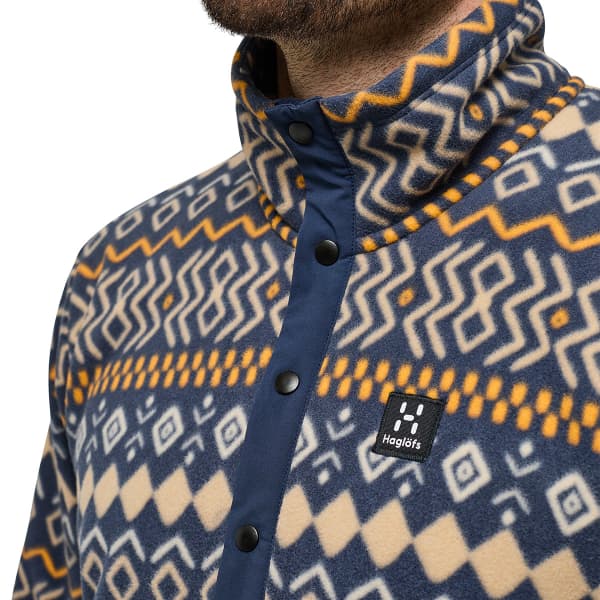 Veste polaire ski rando HAGLÖFS MORA MID M SUNNY YELLOW/SAND