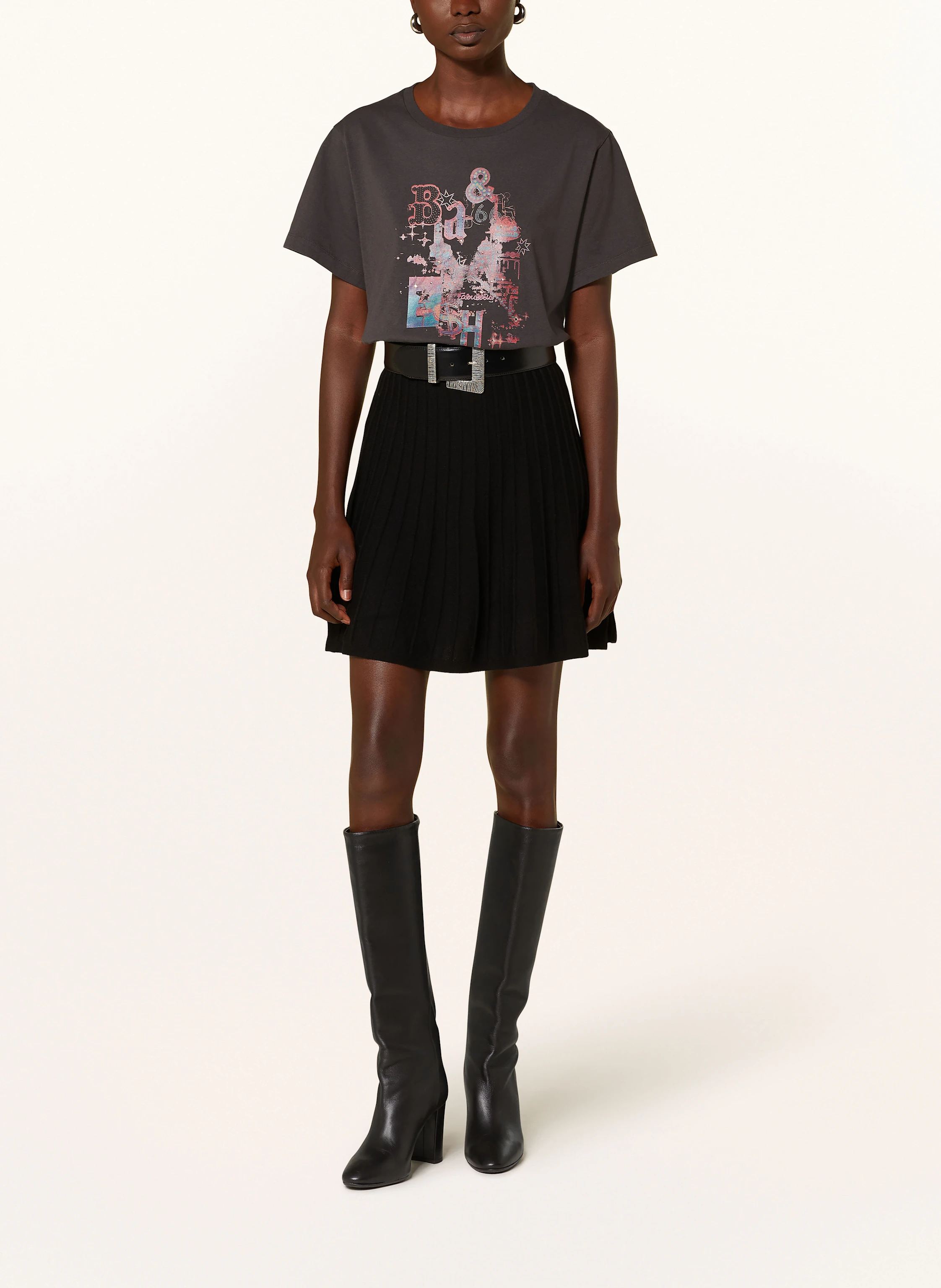 ba&sh T-Shirt ERAVE mit Schmucksteinen
