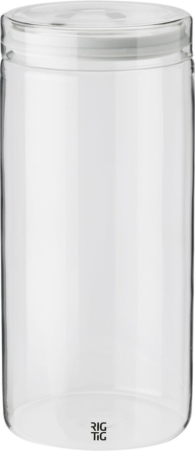 RIG TIG STORE-IT opbevaringsglas 1,5 l, light grey Light grey
