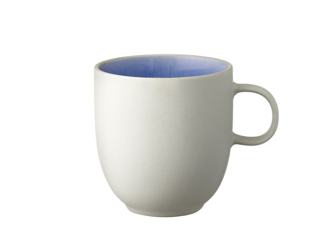 Studio Round North Krus 33 cl Matte white/Shiny river