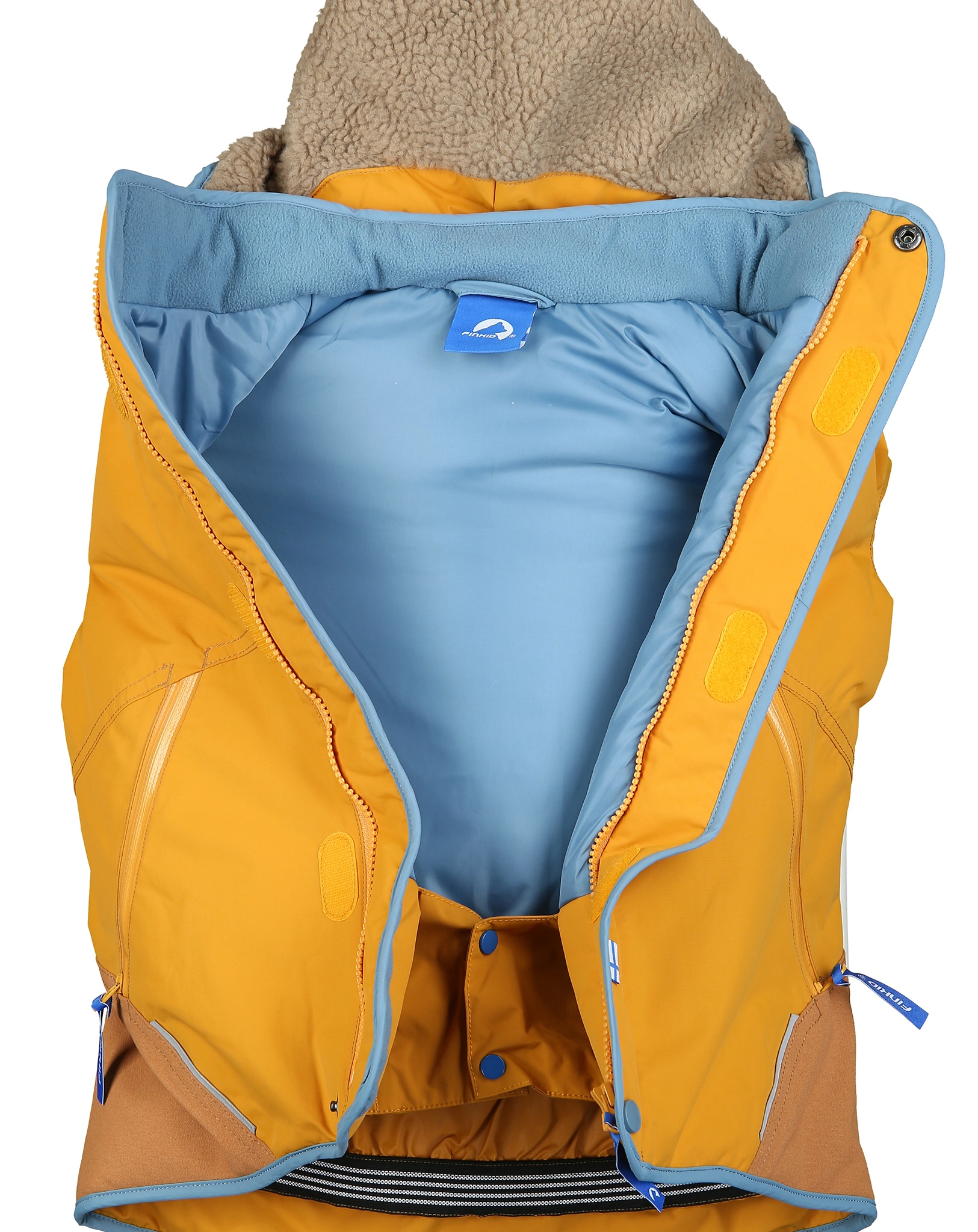 Winterparka TALVINEN HUSKY in sunflower/dove