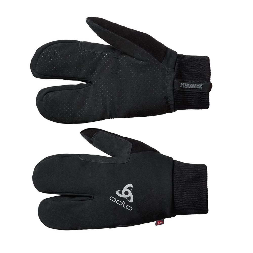 Odlo FINNFJORD X-WARM - Gants 3 doigts black