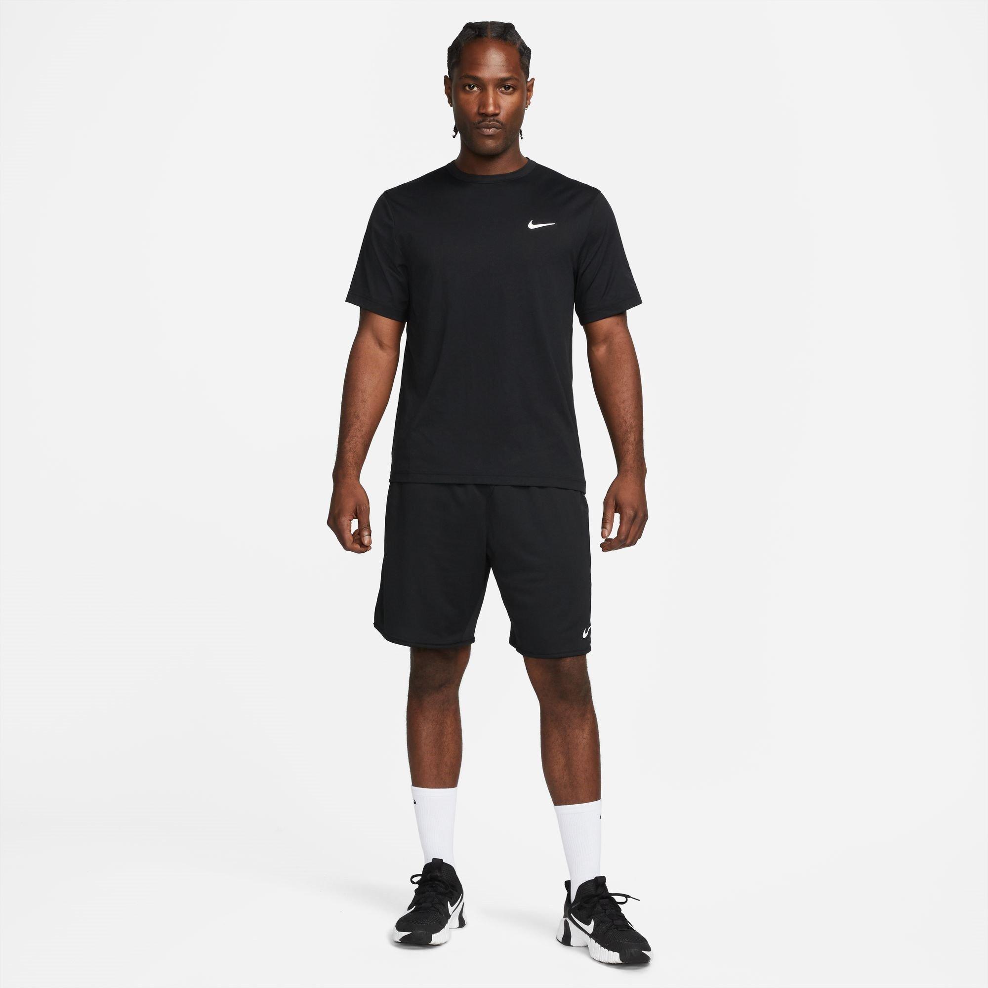 Nike Dri FIT UV Hyverse Mens Short Sleeve Fitness Top