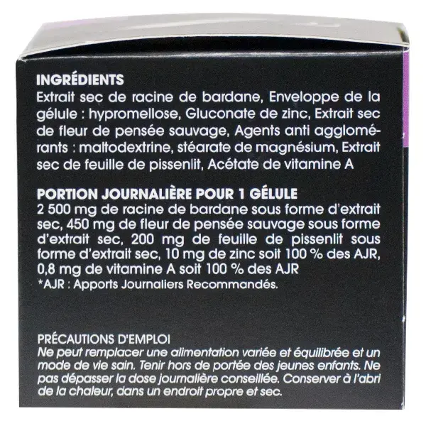 Phytalessence Bardana Amor-perfeito Selvagem 60 cápsulas