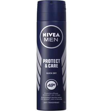 Nivea Men deodorant spray protect & care (150 ml)