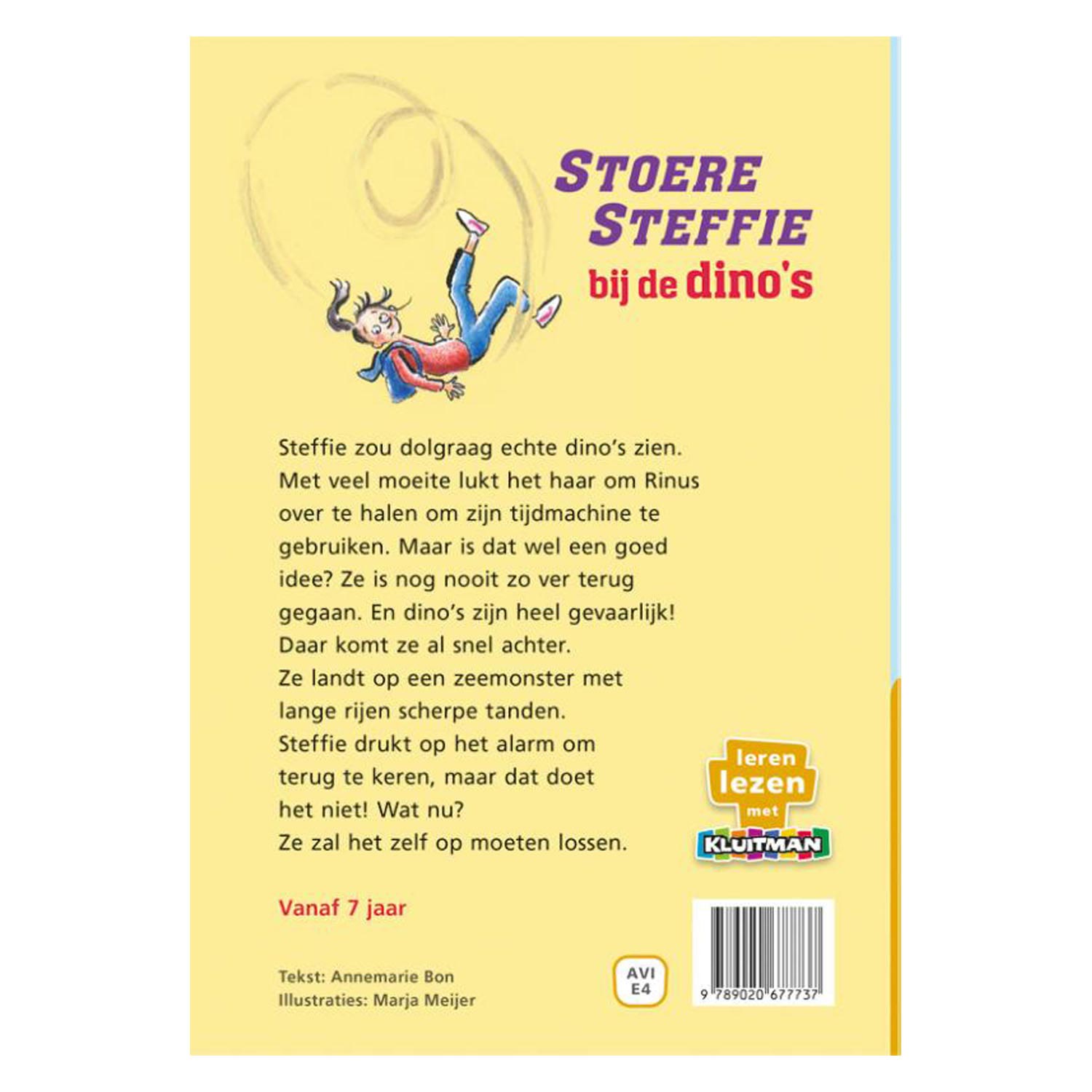 Stoere Steffie bij de Dino's - AVI-E4
