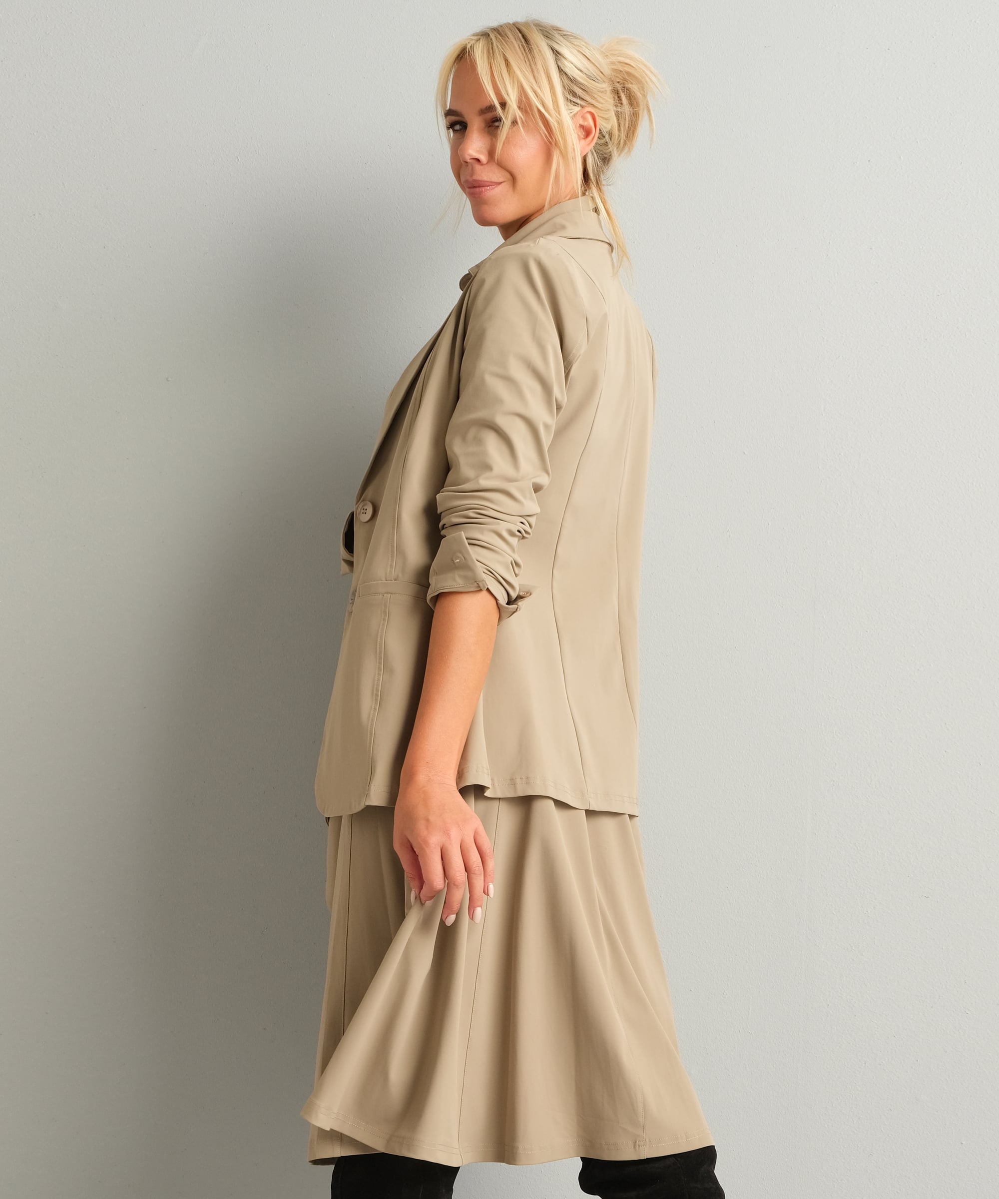 travelstof blazer
