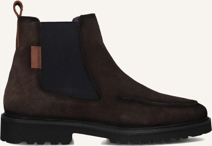 Mazzeltov Bruine Chelsea Boots voor Heren