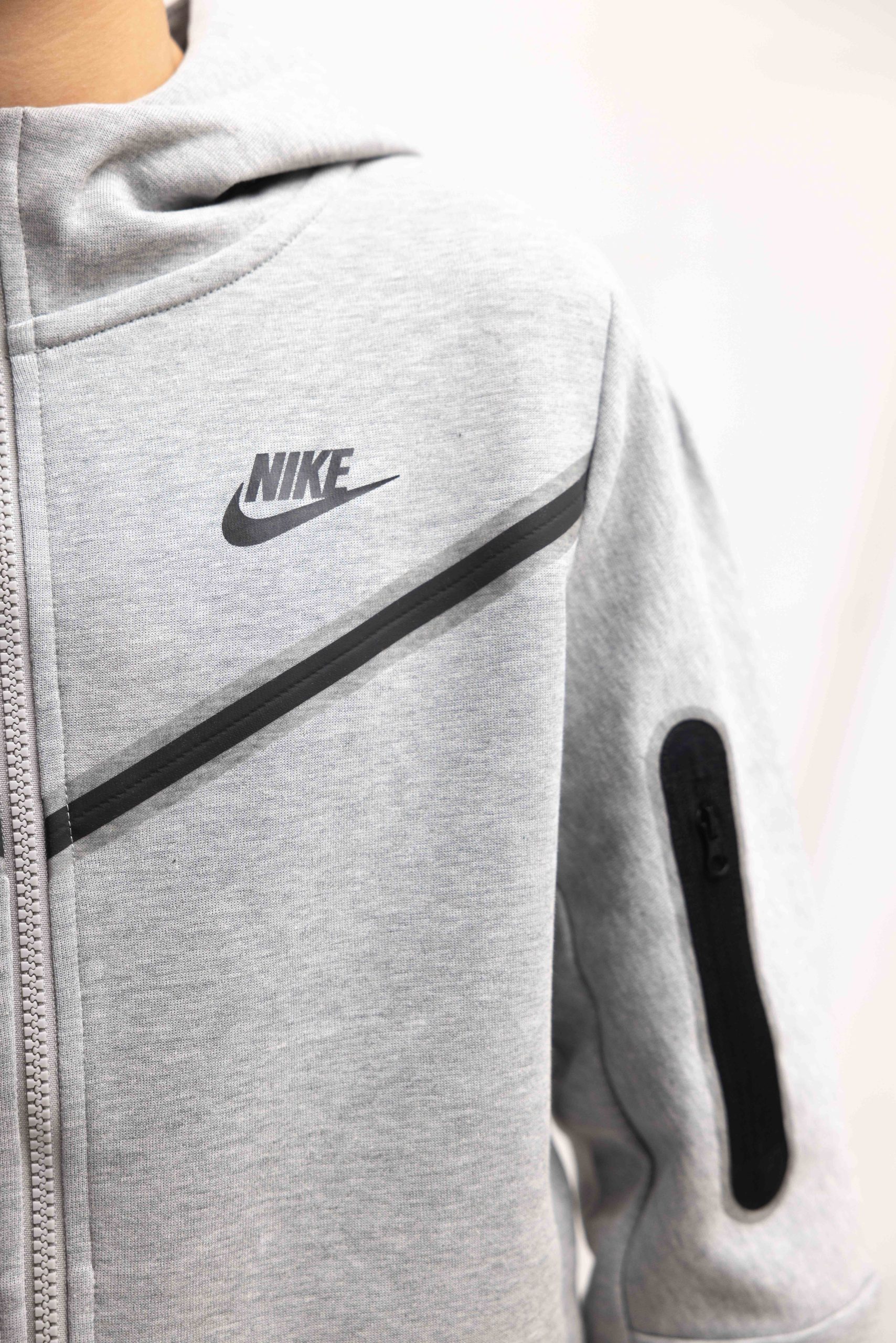 Nike Tech Fleece Trainingsjack Kids Grijs