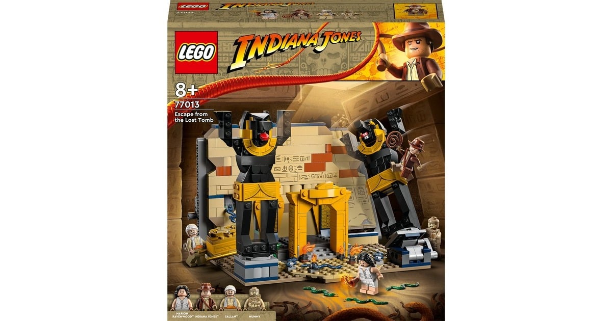 LEGOIndiana Jones - Ontsnapping uit de verborgen tombe Constructiespeelgoed  (77013)