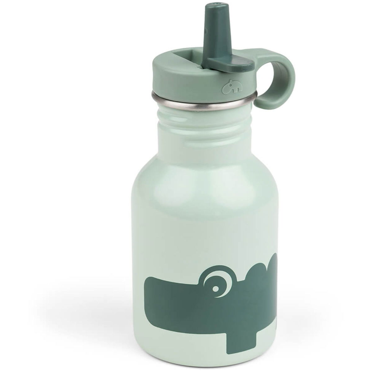 Done by DeerDone by Deer   Edelstahl Trinkflasche croco green