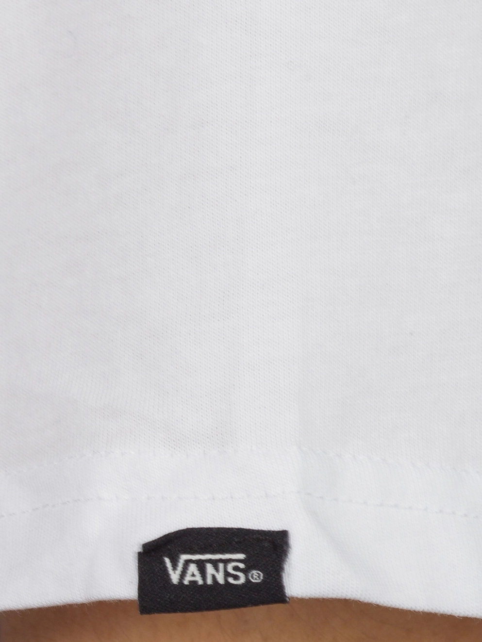 Vans Left Chest Logo T-Shirt white/black