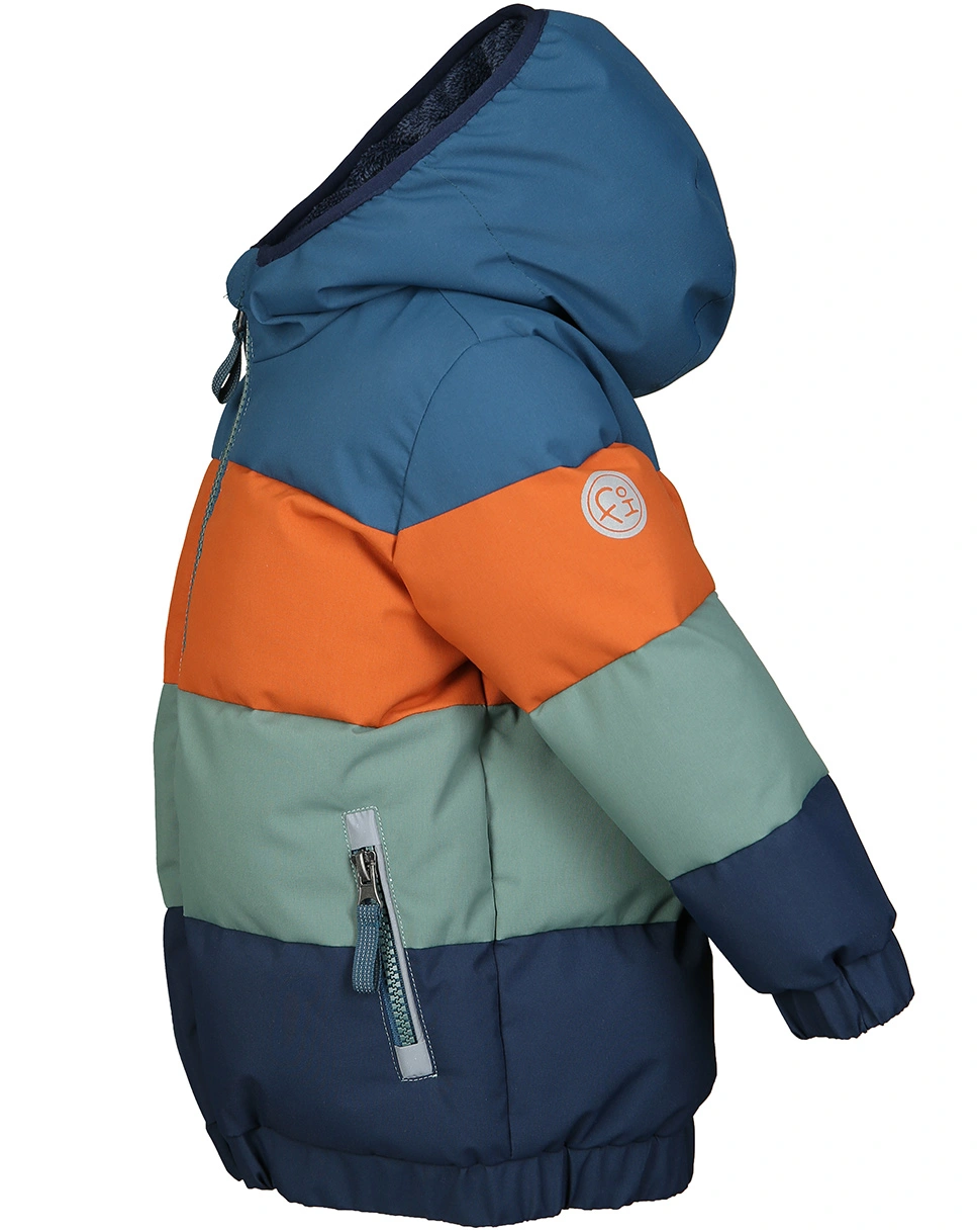 Steppjacke FIOW 30 MNS gestreift in dunkel ozean
