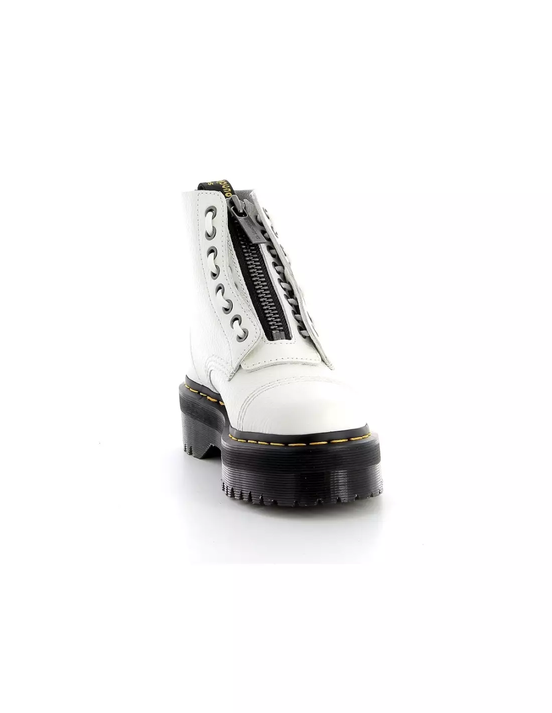 DR MARTENS SINCLAIR PLATEFORMES - Boots & bottines White