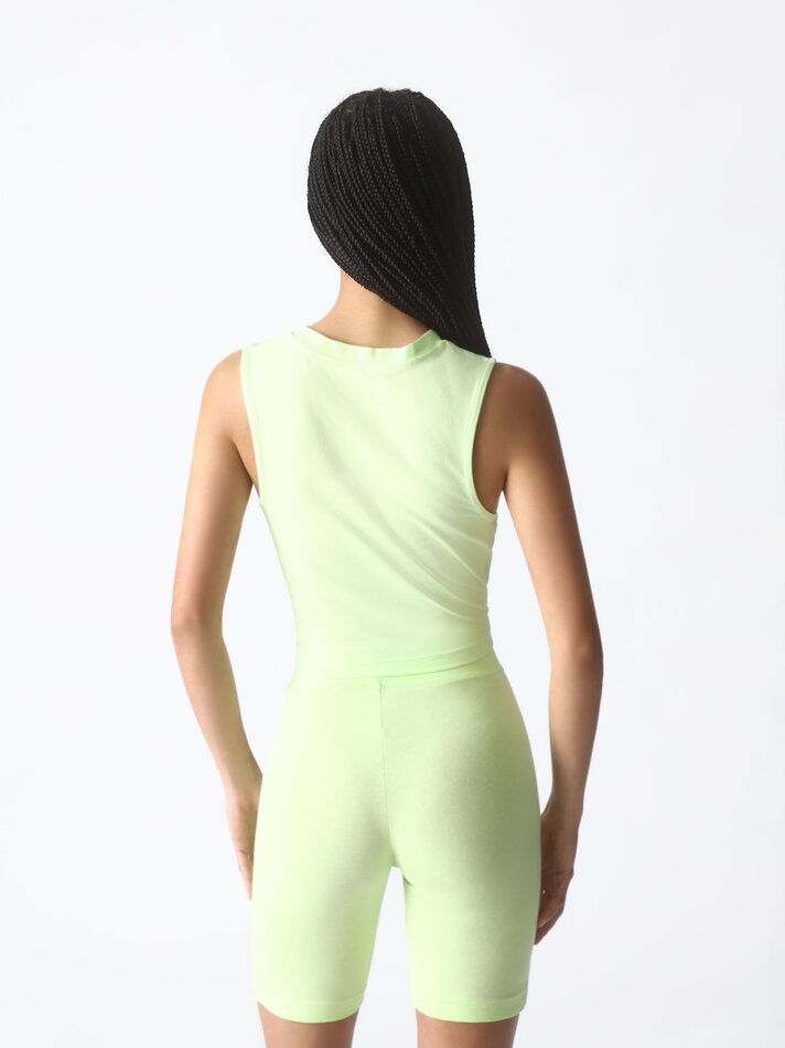 Blusa sem mangas - Verde claro