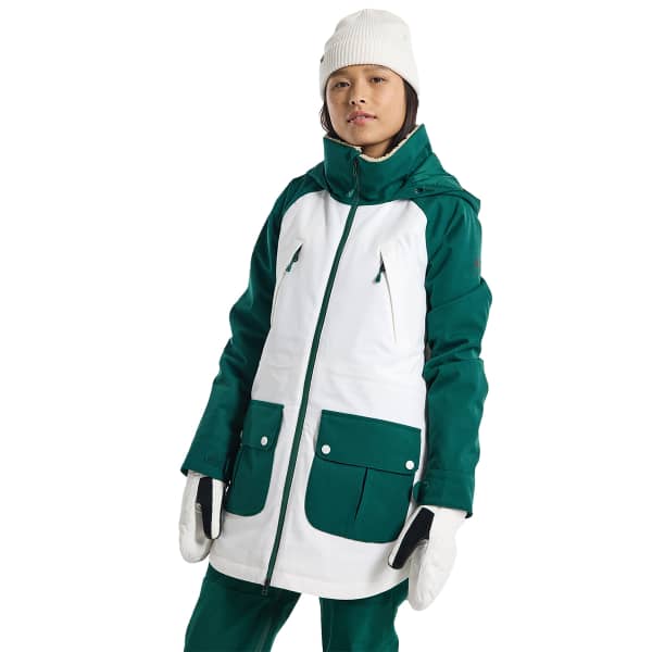 Veste snowboard BURTON W PROWESS JK BOTANICAL GARDEN/STOUT WHITE