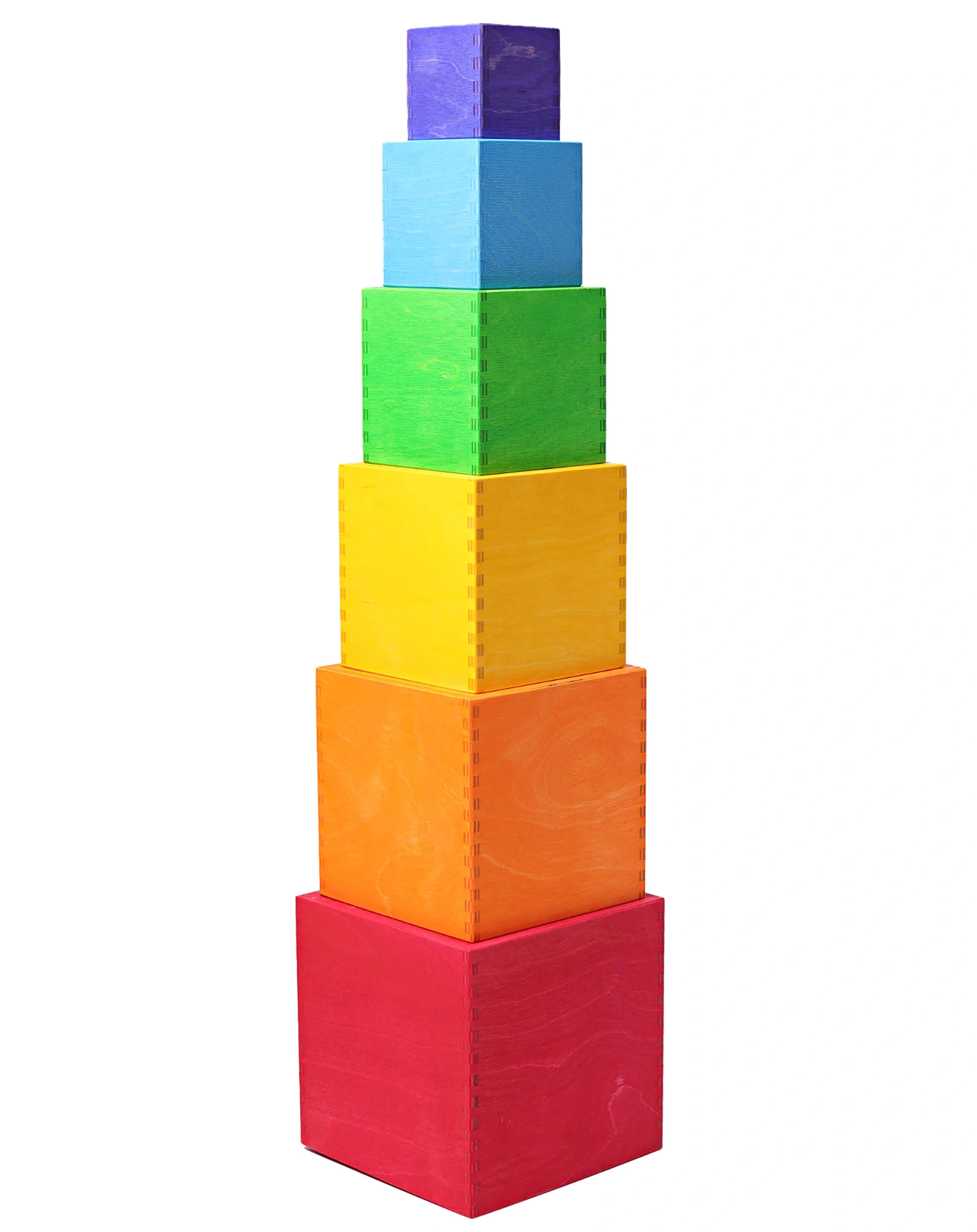 Stapel-Kisten REGENBOGEN 5-teilig