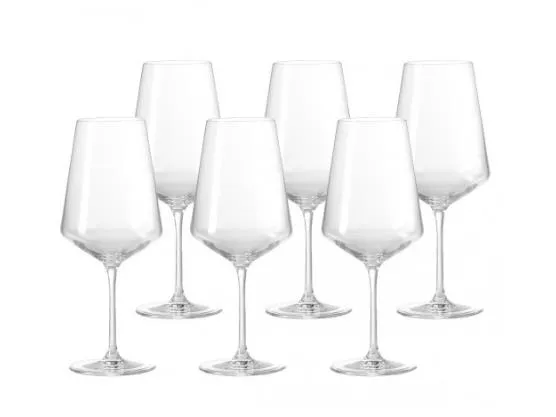 LEONARDO Puccini, Hvidvinsglas, Tulipanglas, Glas, Transparent, Puccini, CE