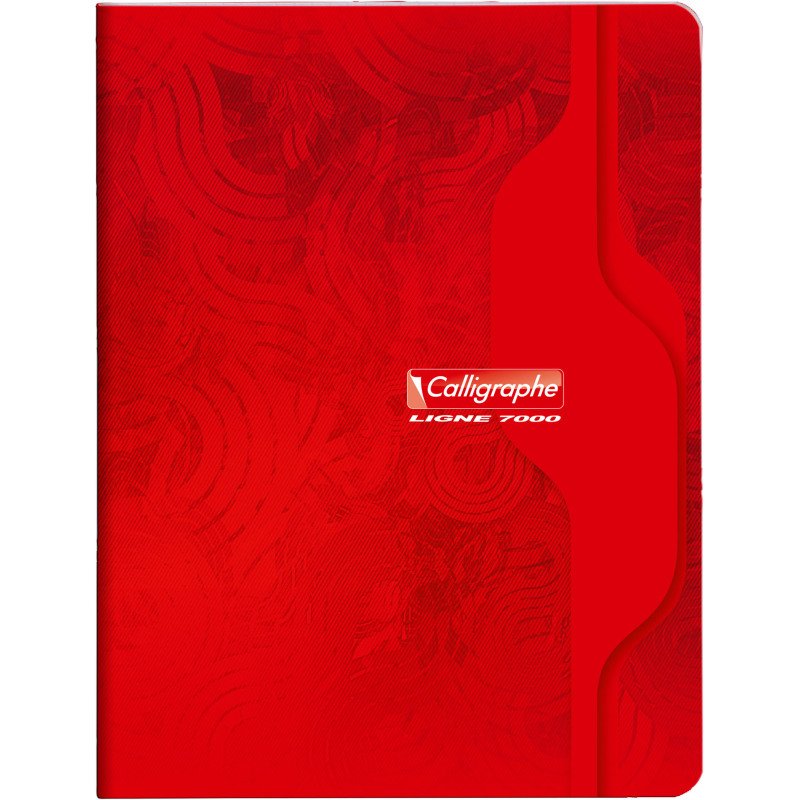 Cahier piqué Calligraphe 17 x 22 cm grands carreaux 96 pages