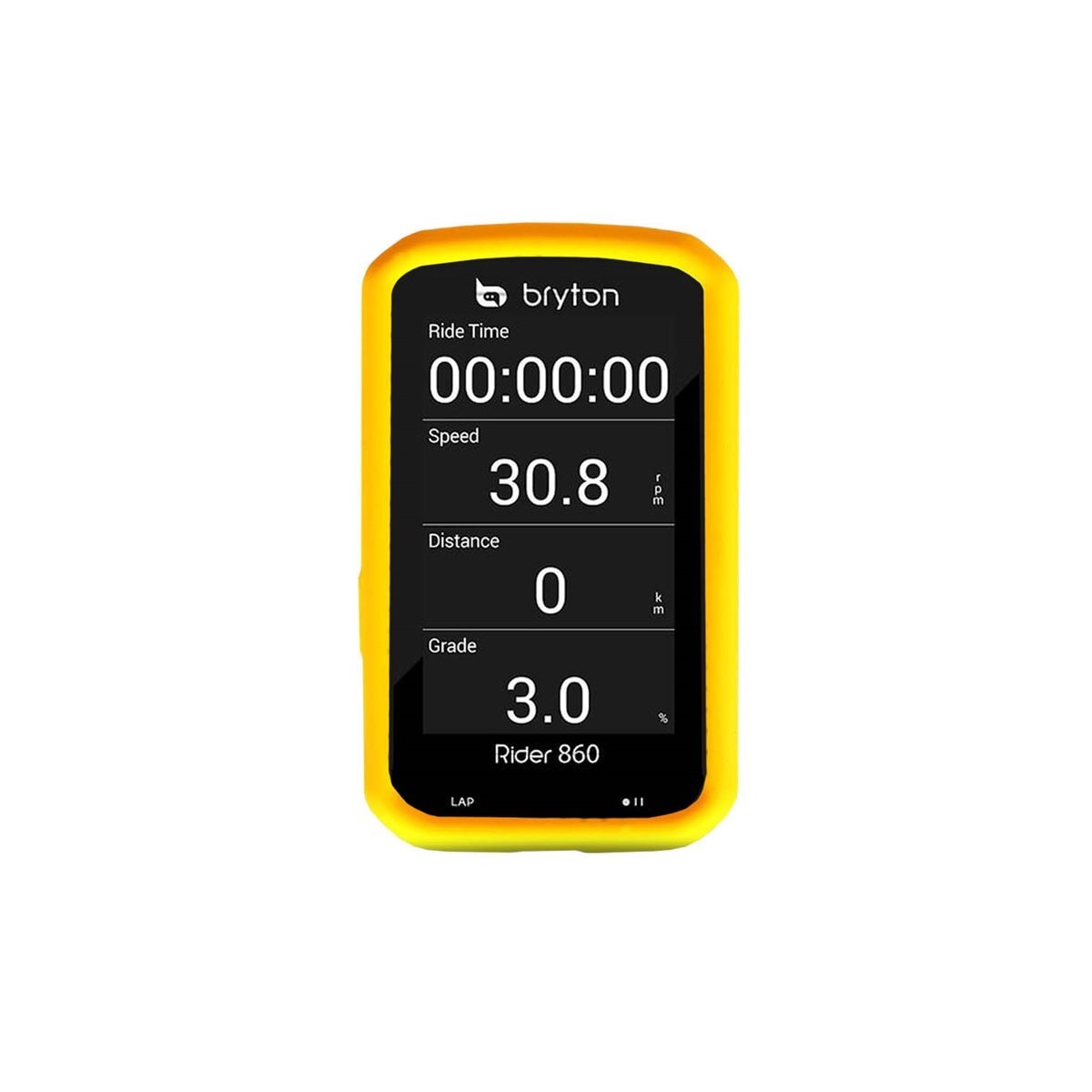 Silikon deksel Bryton Rider 860 E - Gul