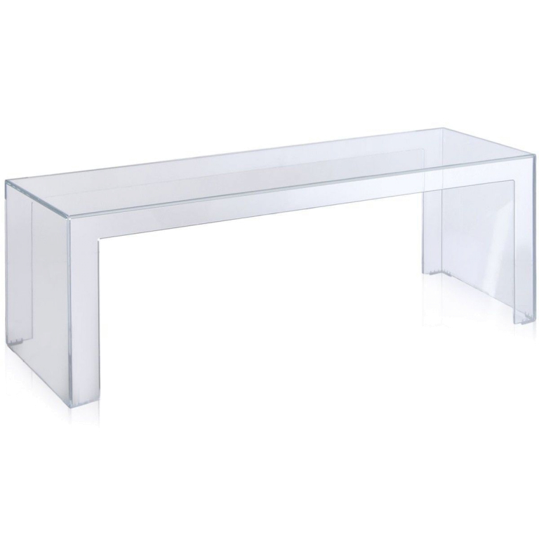 Kartell Invisible Side High bijzettafel salontafel transparant