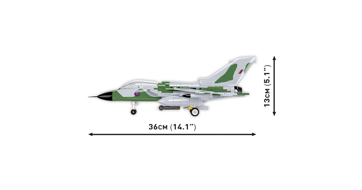 COBIArmed Forces - Panavia Tornado GR.1 Constructiespeelgoed  (Schaal 1:48)