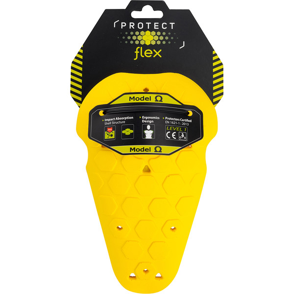 Segura - Protections genoux Protect Flex Omega Jaune