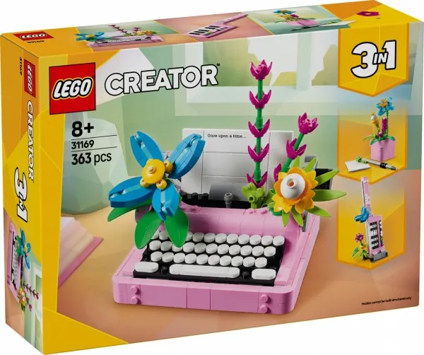 LEGO Creator 31169 Skrivemaskine med blomster