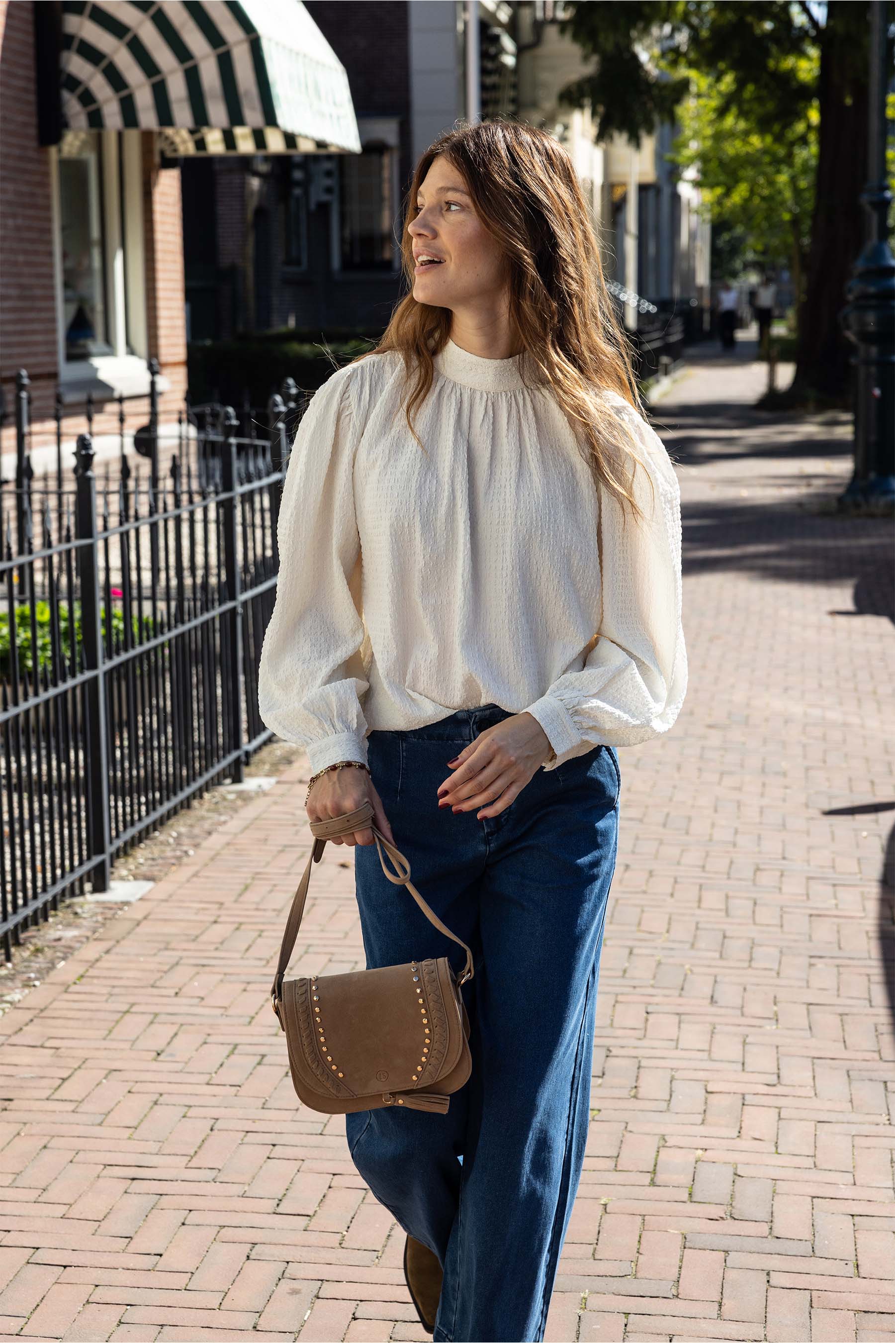 seersucker blouse