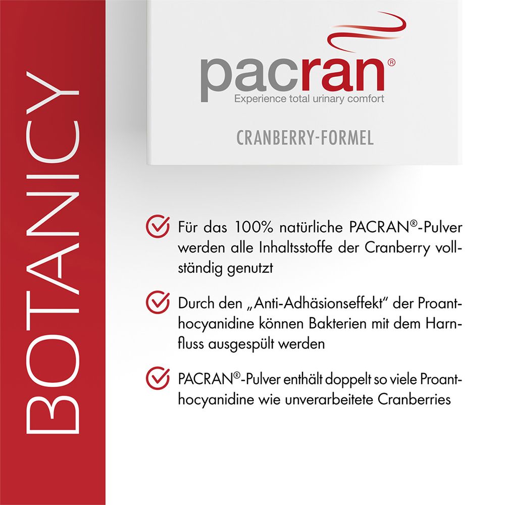 BOTANICY Cranberry + D-Mannose