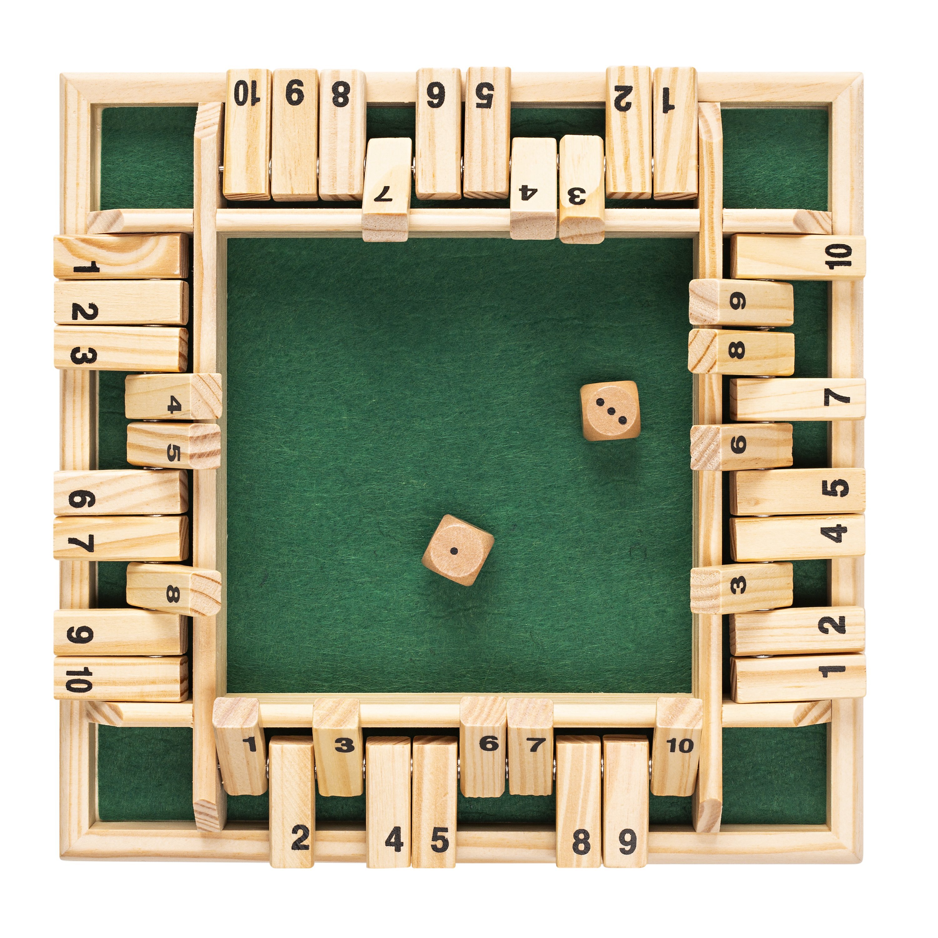 Würfel Holzspiel 10