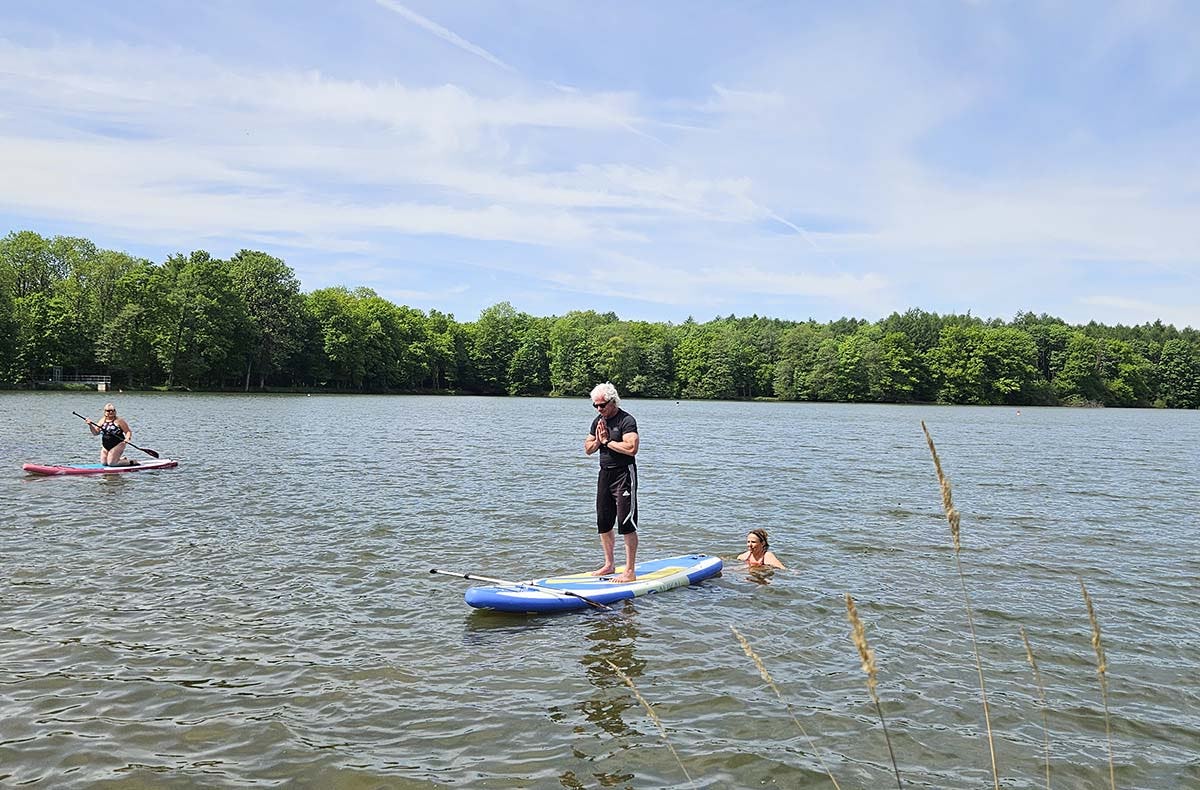 SUP Yoga für 2 Seck (Privatstunde)