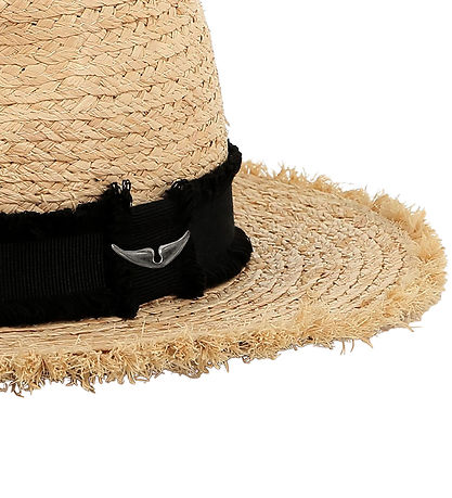 Zadig & Voltaire Strohhut - Natur m. Schwarz