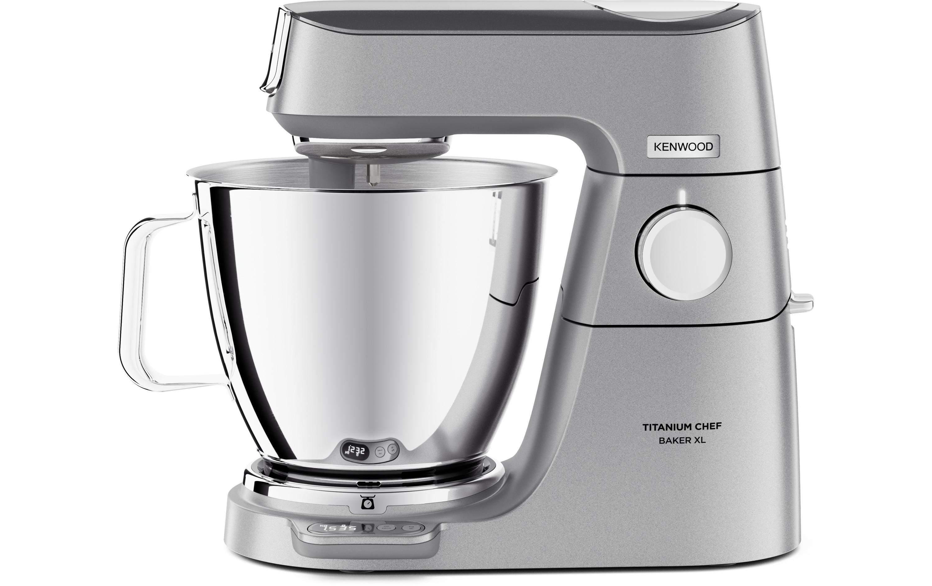 Küchenmaschine Chef Baker XL KVL85.004SI Silber<br>Küchenmaschine mit integrierte Waage und Timerfunktion