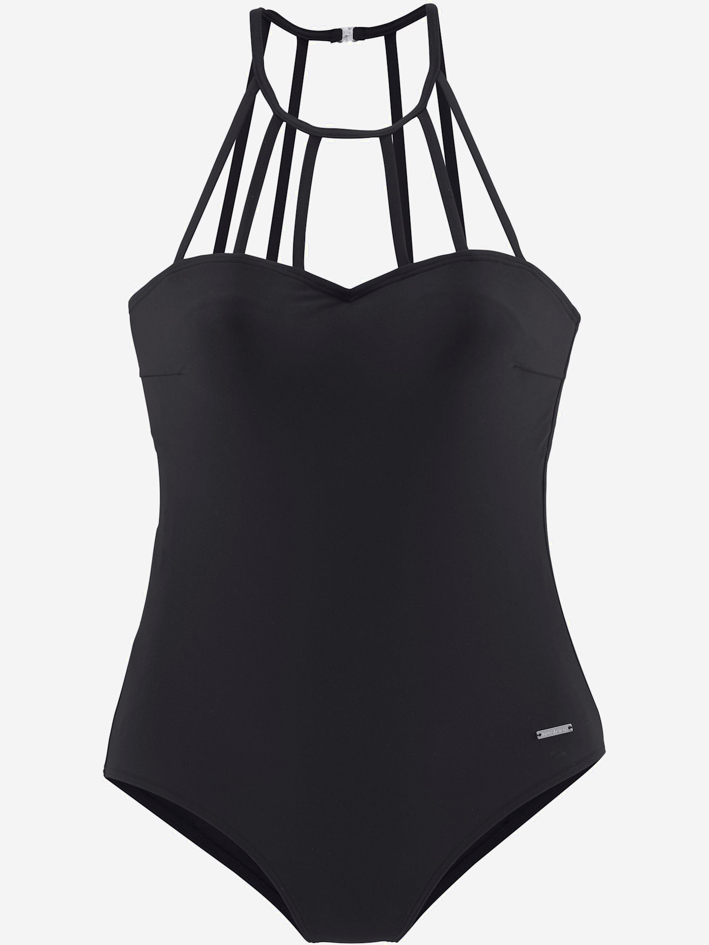 Maillot de bain rubans décoratifs tendance devant