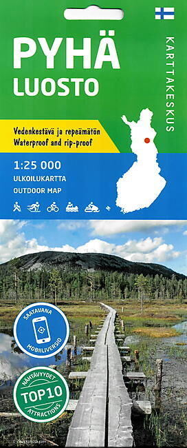 KARTTAKESKUS - PYHA LUOSTO 1 25 000