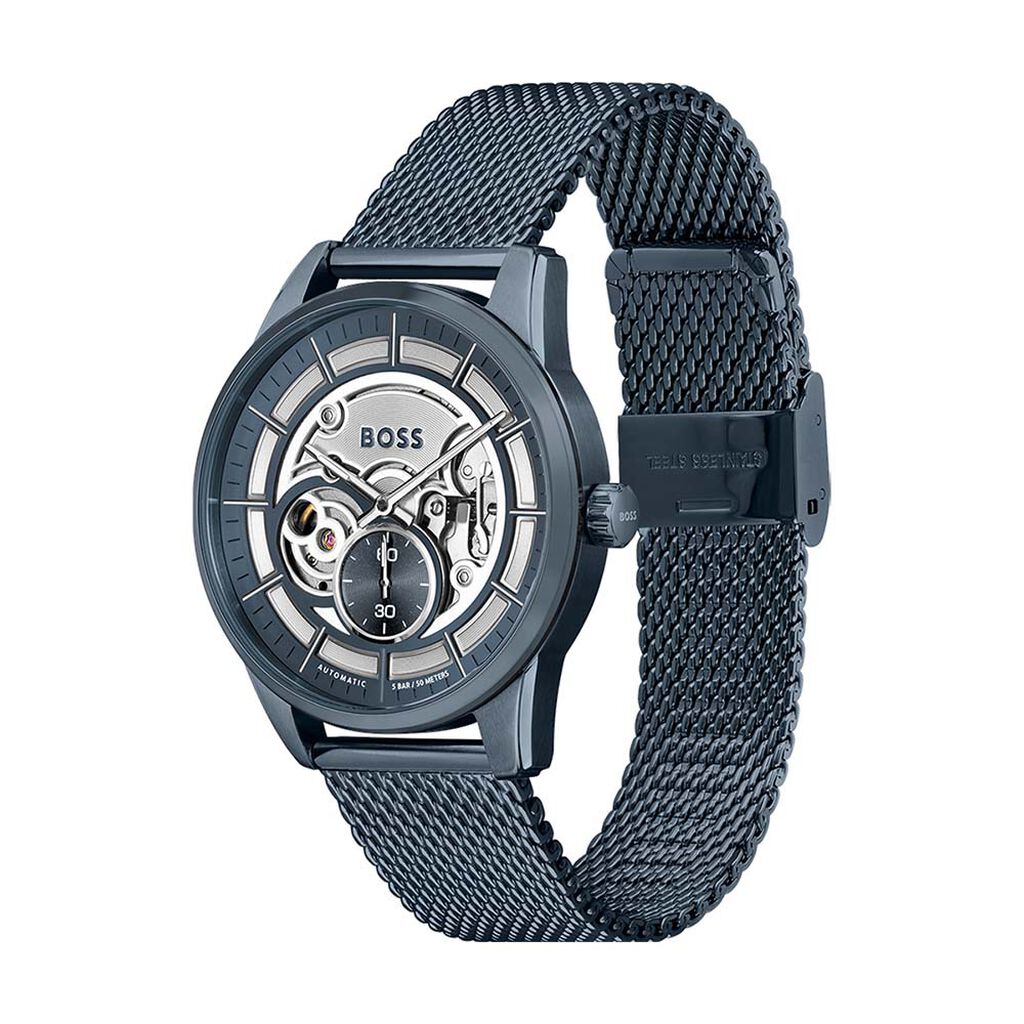 Montre Boss Sophio Auto Bleu