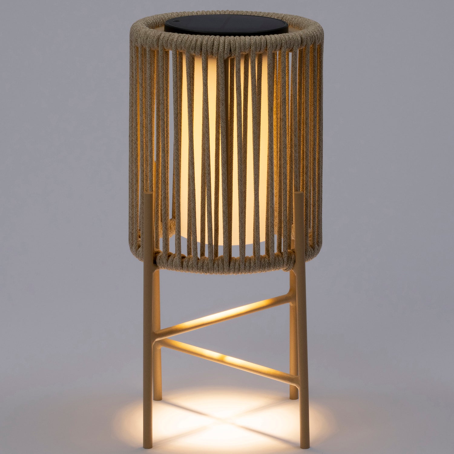 Intratuin solar windlicht Oslo naturel D 24 H 46 cm