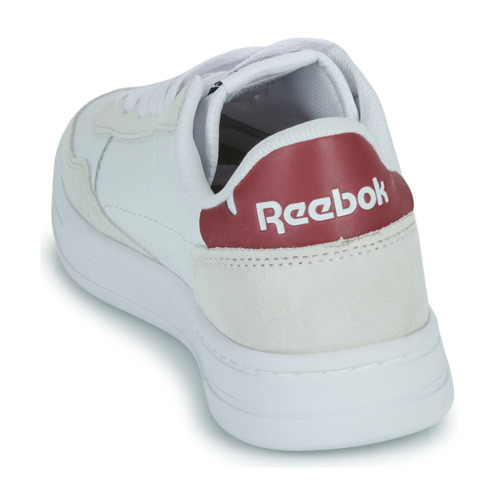 Reebok Classic - COURT PEAK - Blanc / Gris / Bordeaux