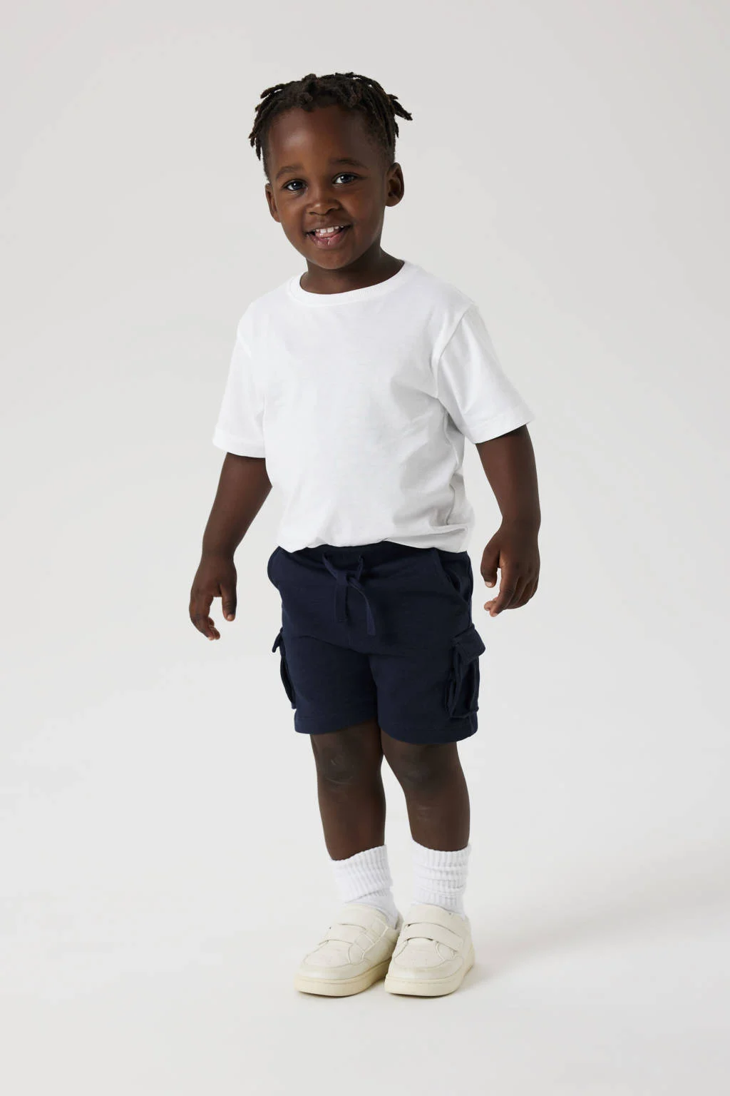 NAME IT sweatshort donkerblauw