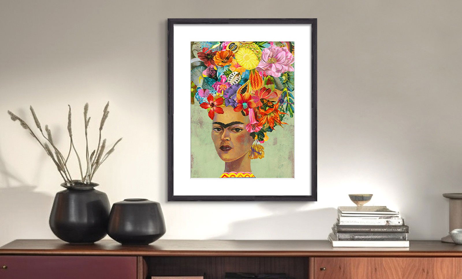 Frida by Olaf Hajek - Darlings - Small Limited Edition. 30x40.