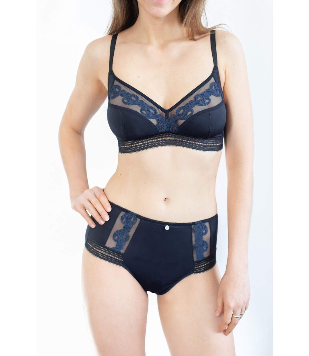 Culotte HAUTE OPALINE Noir