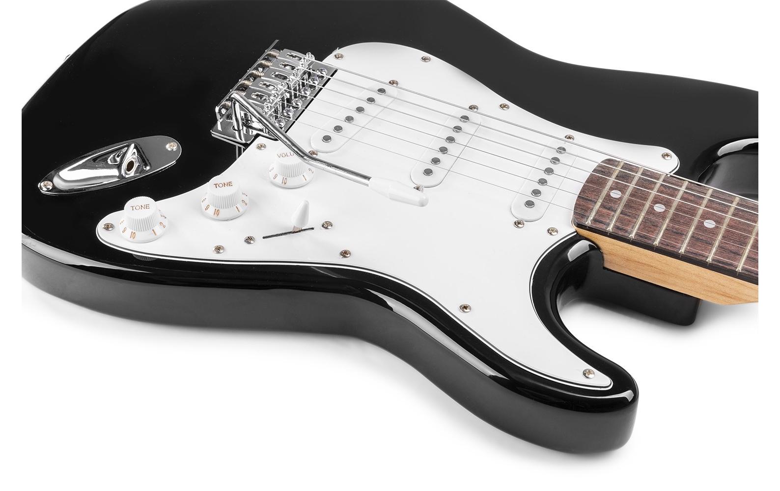 E-Gitarre GigKit Kit Schwarz<br>E-Gitarre mit Zubehör