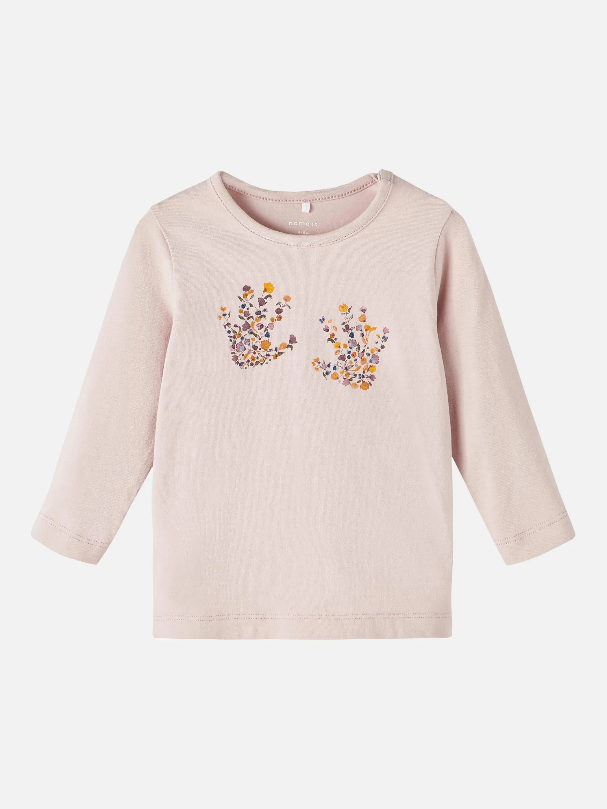 Baby Langarmshirt mit Frontprint